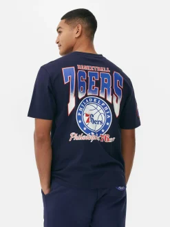 NBA Philadelphia 76ers Short Sleeve T-Shirt|Primark Clearance