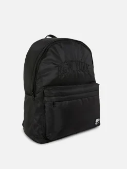 New York Embroidered Backpack|Primark Online