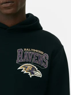 NFL Baltimore Ravens Graphic Hoodie|Primark Discount