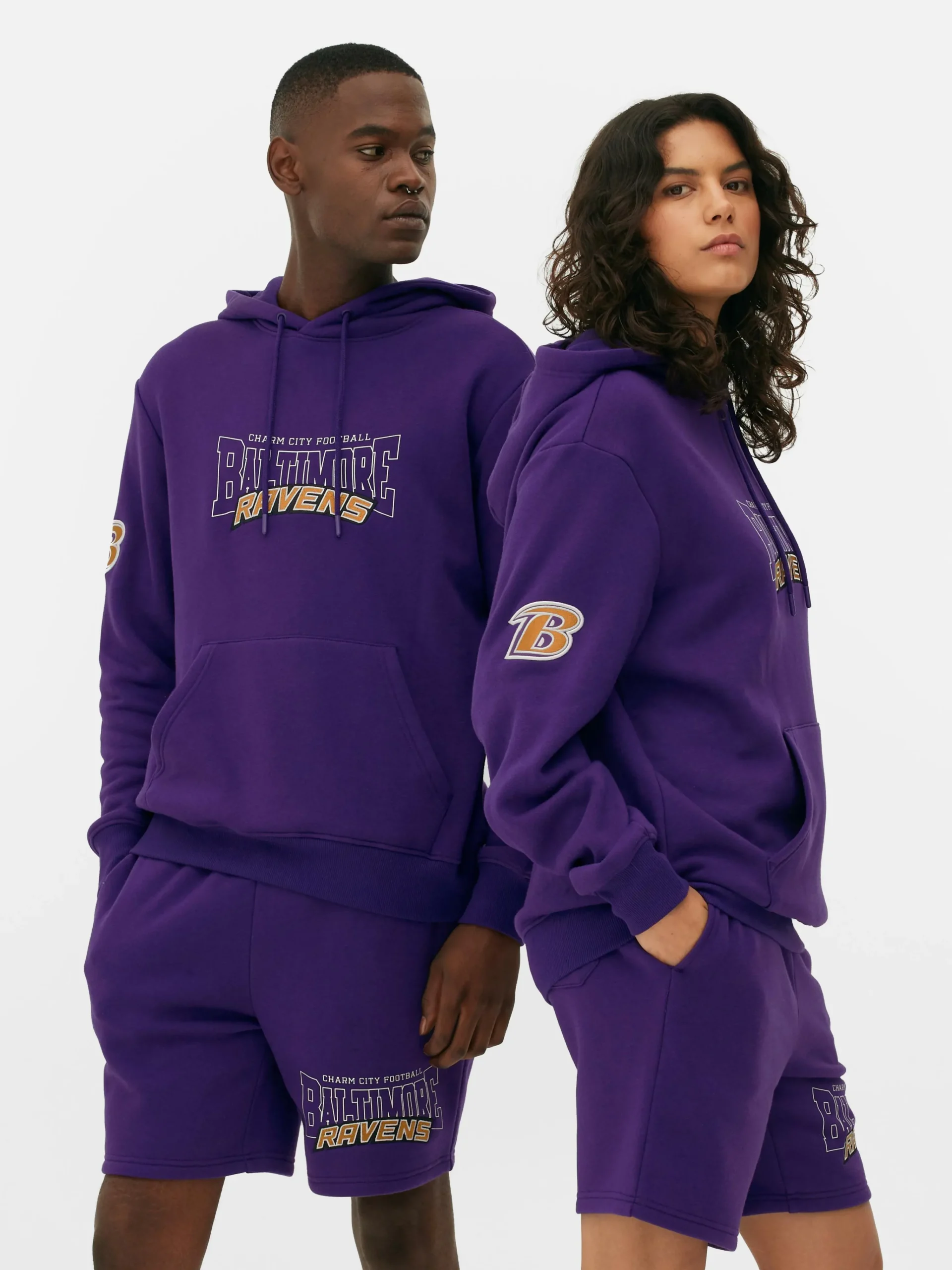 NFL Baltimore Ravens Hoodie|Primark Online