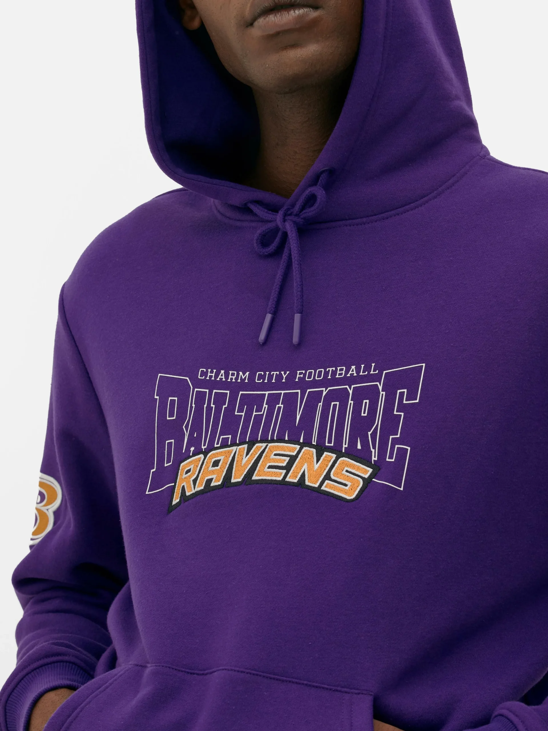 NFL Baltimore Ravens Hoodie|Primark Online