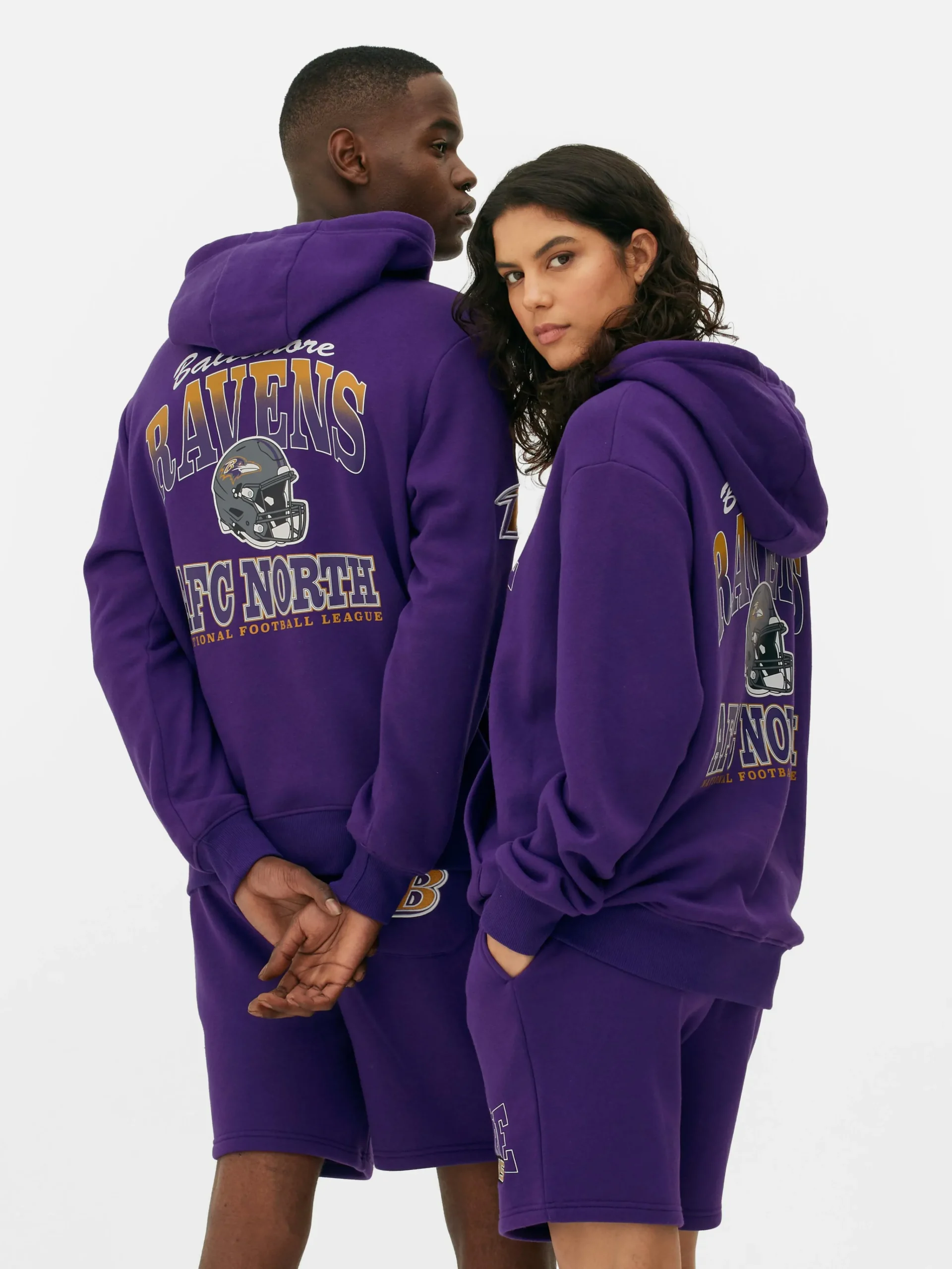NFL Baltimore Ravens Hoodie|Primark Online