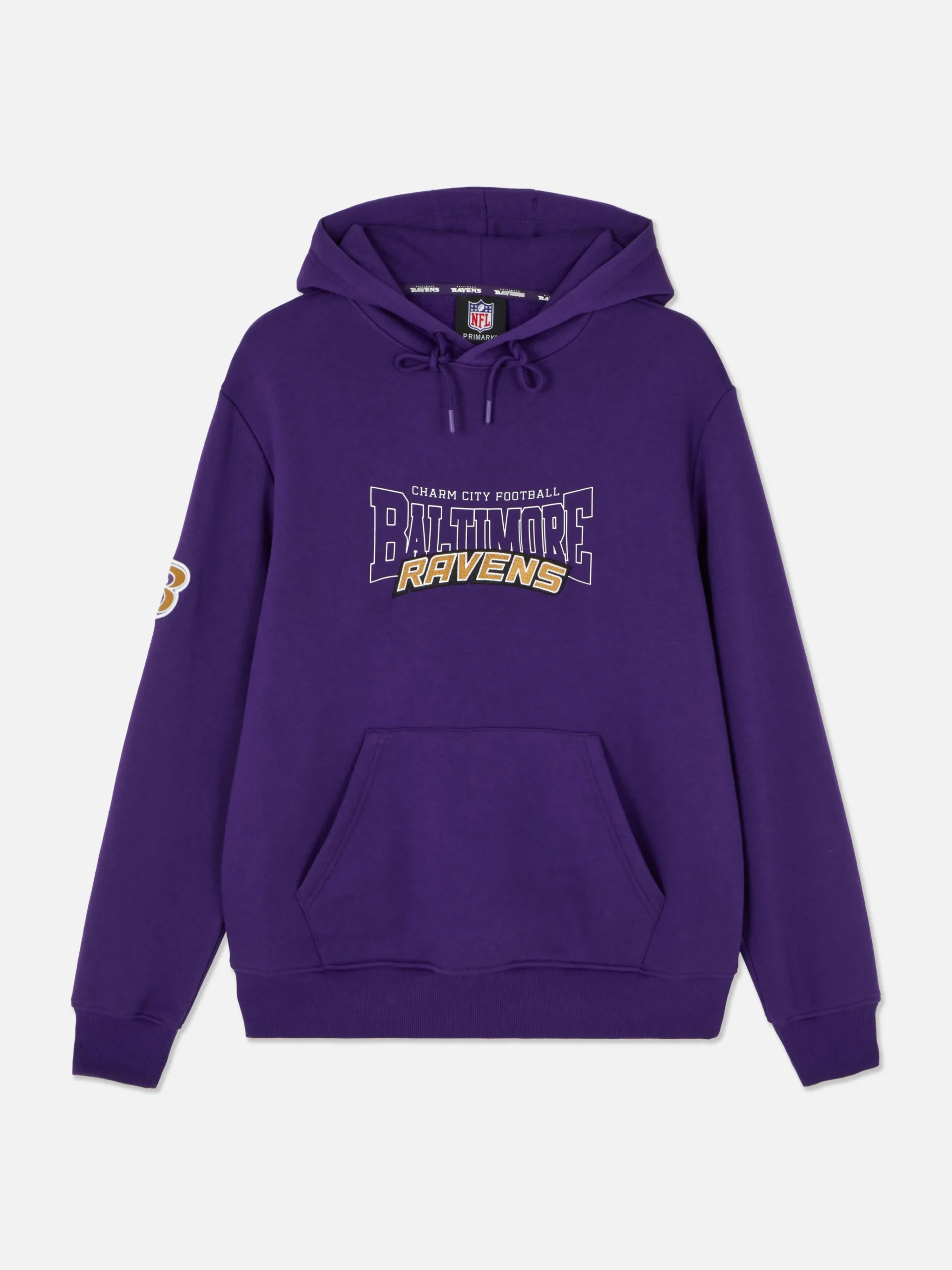 NFL Baltimore Ravens Hoodie|Primark Online