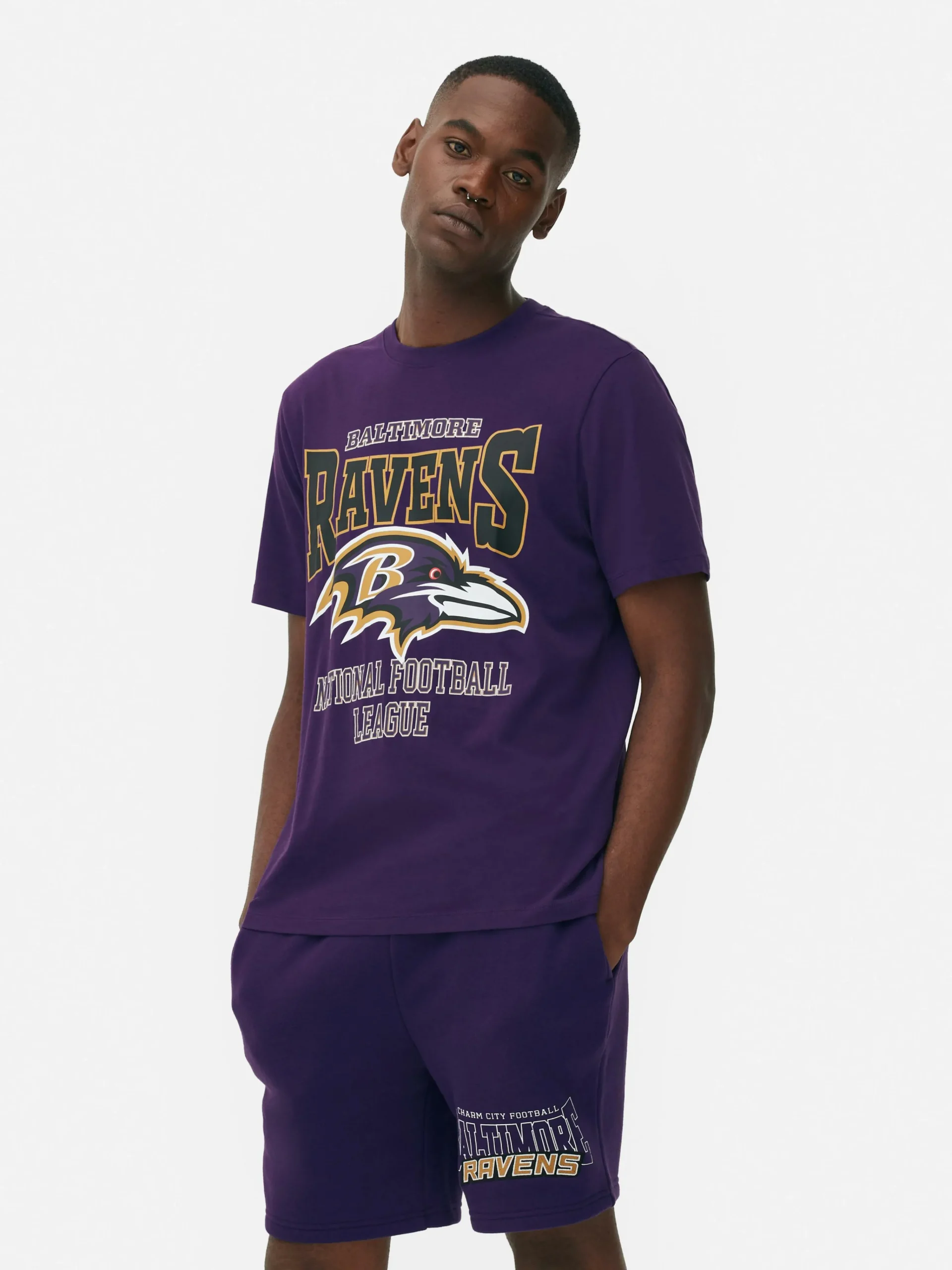 NFL Baltimore Ravens T-Shirt|Primark New