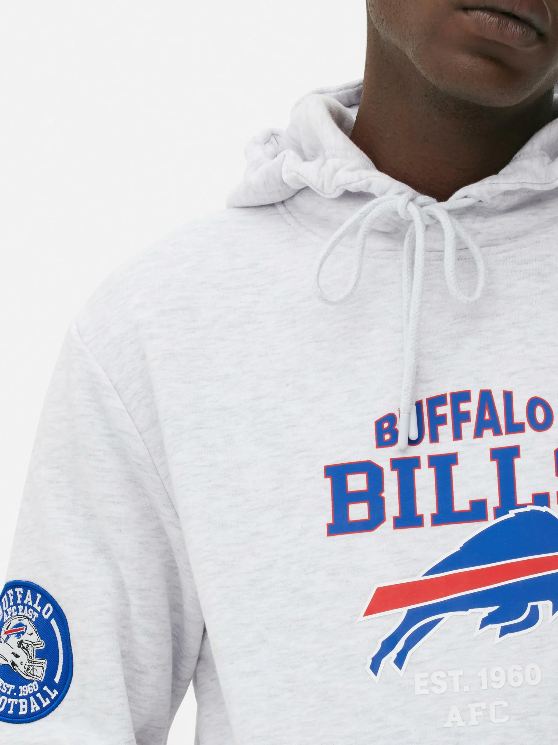 NFL Buffalo Bills Drawstring Hoodie|Primark Sale