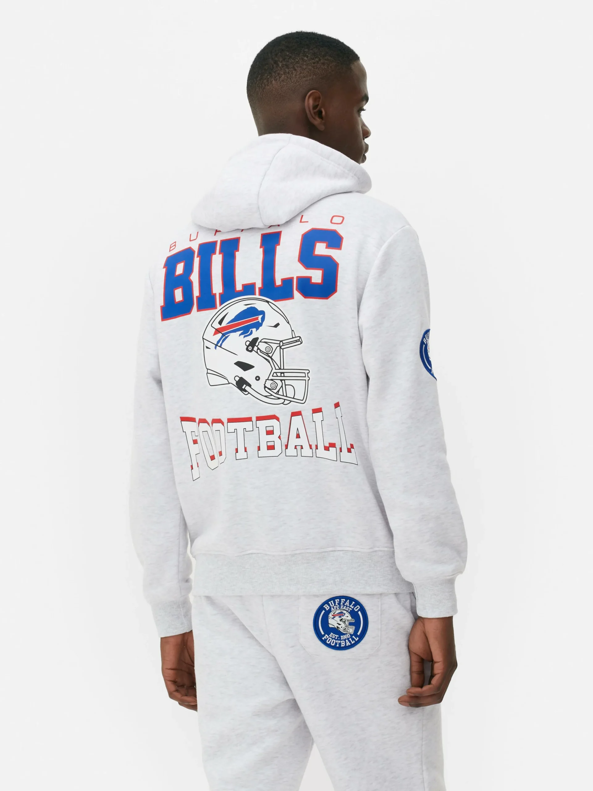 NFL Buffalo Bills Drawstring Hoodie|Primark Sale