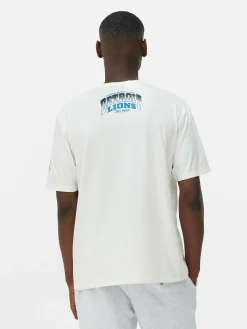 NFL Detroit Lions Graphic T-Shirt|Primark