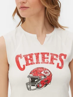 NFL Kansas City Chiefs Cropped Tank|Primark Discount