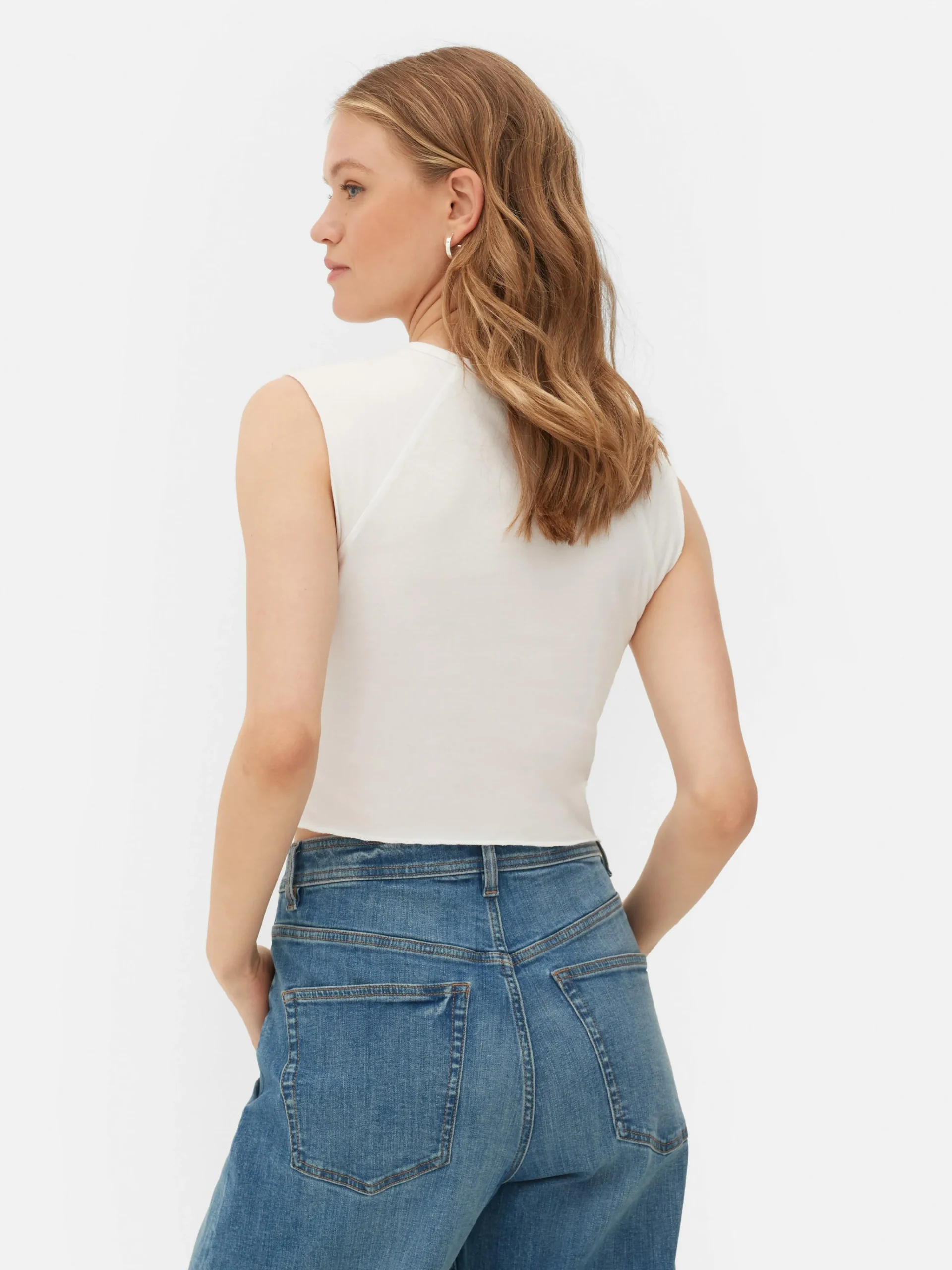 NFL Kansas City Chiefs Cropped Tank|Primark Discount