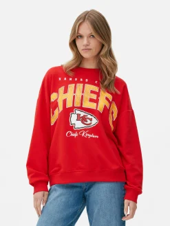 NFL Kansas City Chiefs Oversized Sweatshirt|Primark