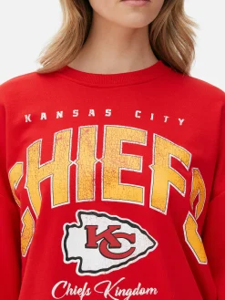 NFL Kansas City Chiefs Oversized Sweatshirt|Primark