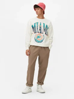 NFL Miami Dolphins Graphic Sweatshirt|Primark Sale