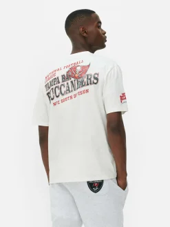 NFL Tampa Bay Buccaneers Printed T-Shirt|Primark Clearance