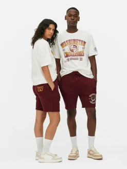 NFL Washington Commanders Co-ord Shorts|Primark New