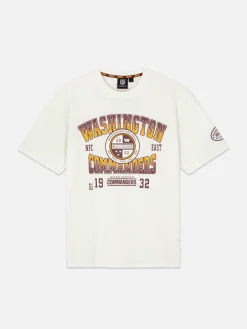 NFL Washington Commanders T-Shirt|Primark New