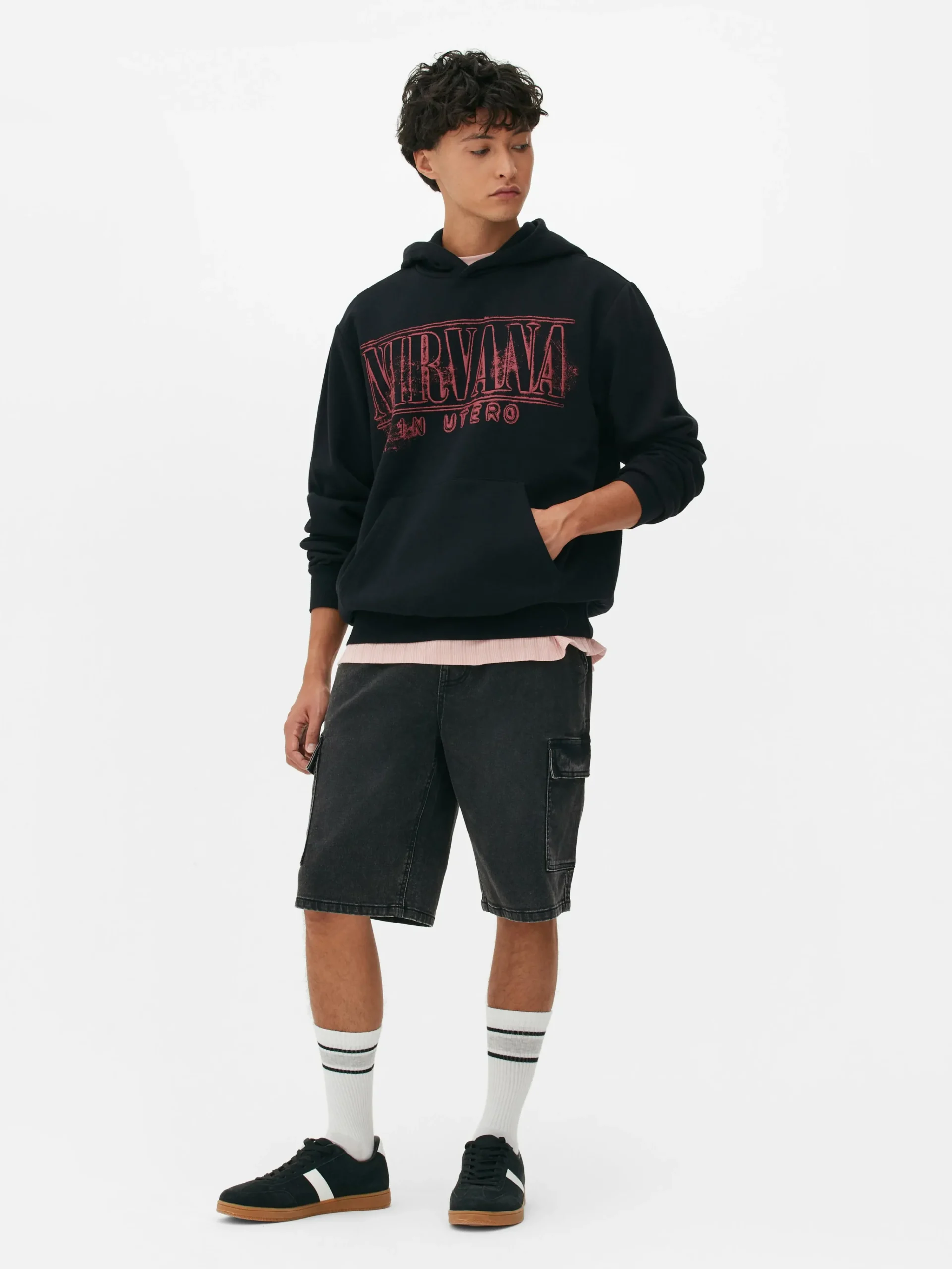 Nirvana Album Art Hoodie|Primark