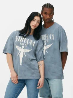 Nirvana Tie Dye Graphic T-Shirt|Primark
