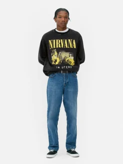 Nirvana Washed Sweatshirt|Primark Discount