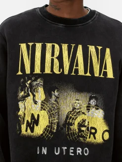 Nirvana Washed Sweatshirt|Primark Discount