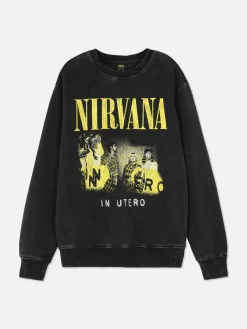 Nirvana Washed Sweatshirt|Primark Discount