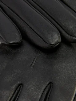 Notched Wrist Leather Gloves|Primark Clearance