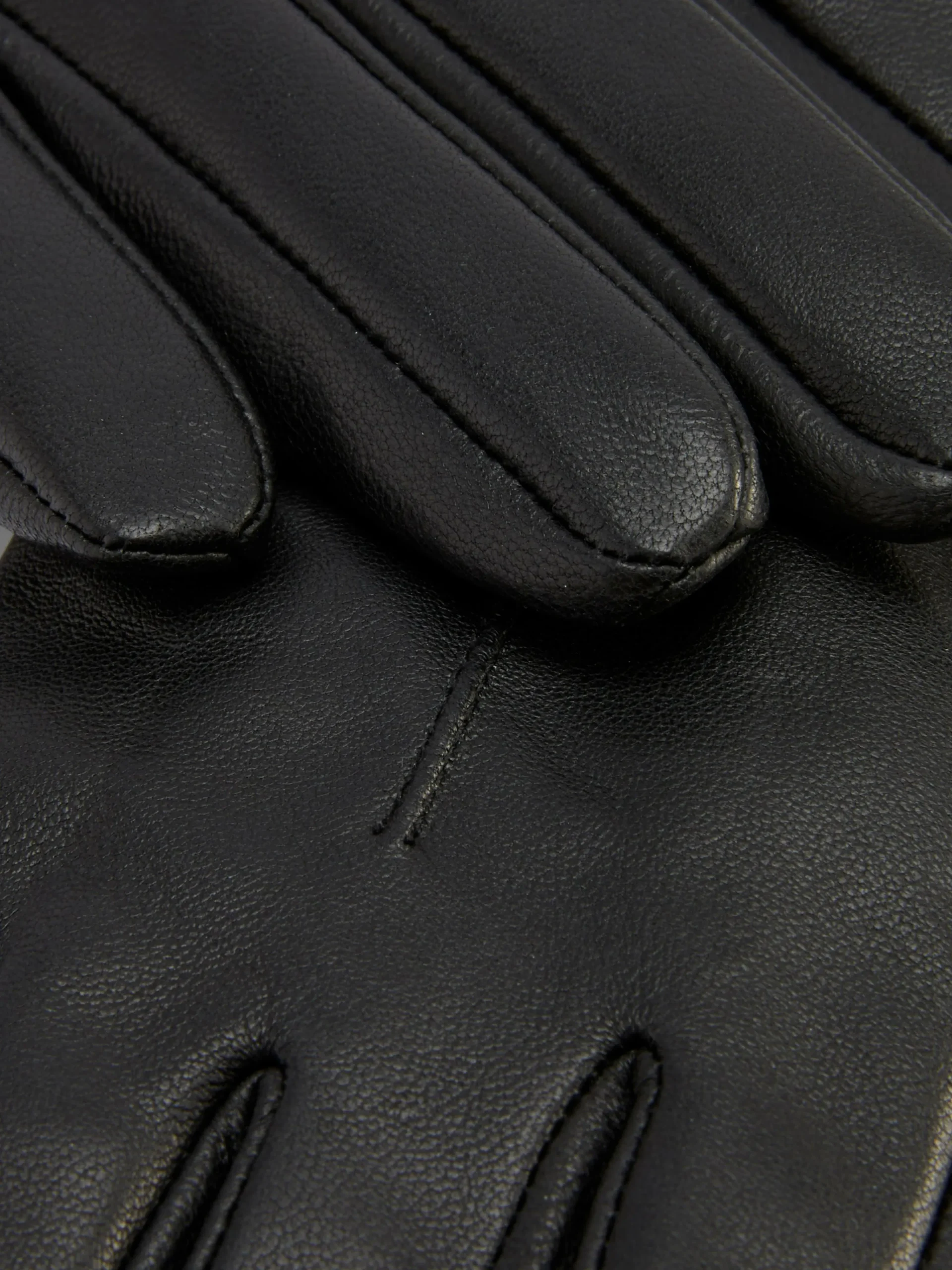 Notched Wrist Leather Gloves|Primark Clearance