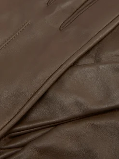 Notched Wrist Leather Gloves|Primark Online