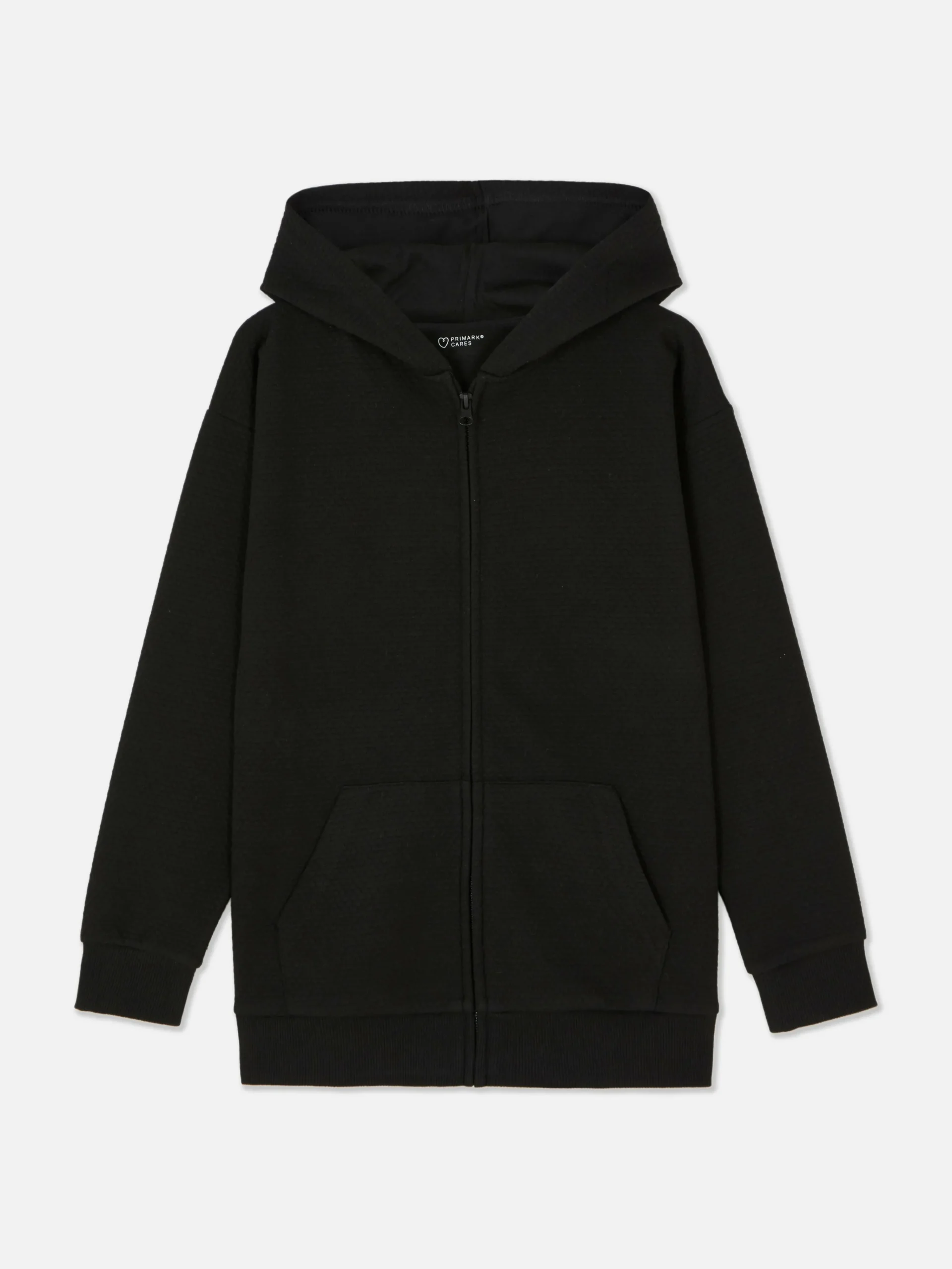 Older Boy Textured Zip Hoodie|Primark