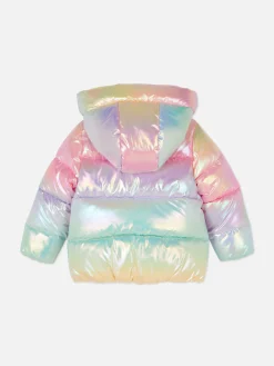 Ombre Iridescent Puffer Jacket|Primark Best