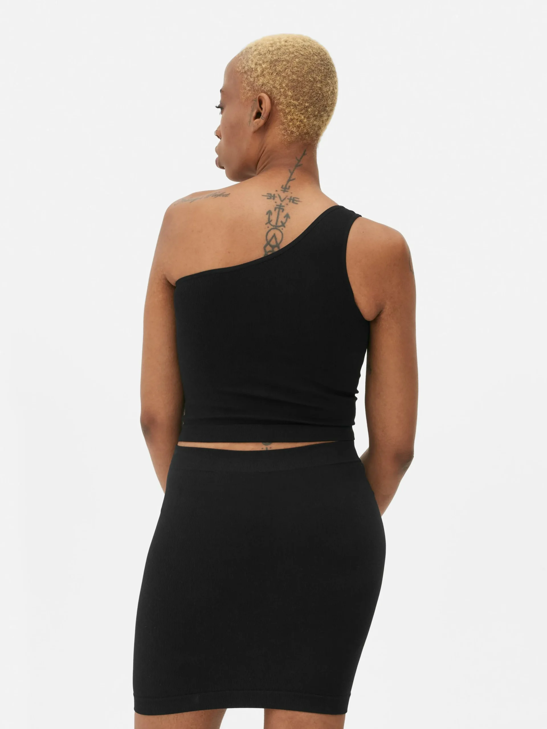 One Shoulder Crop Top|Primark Hot