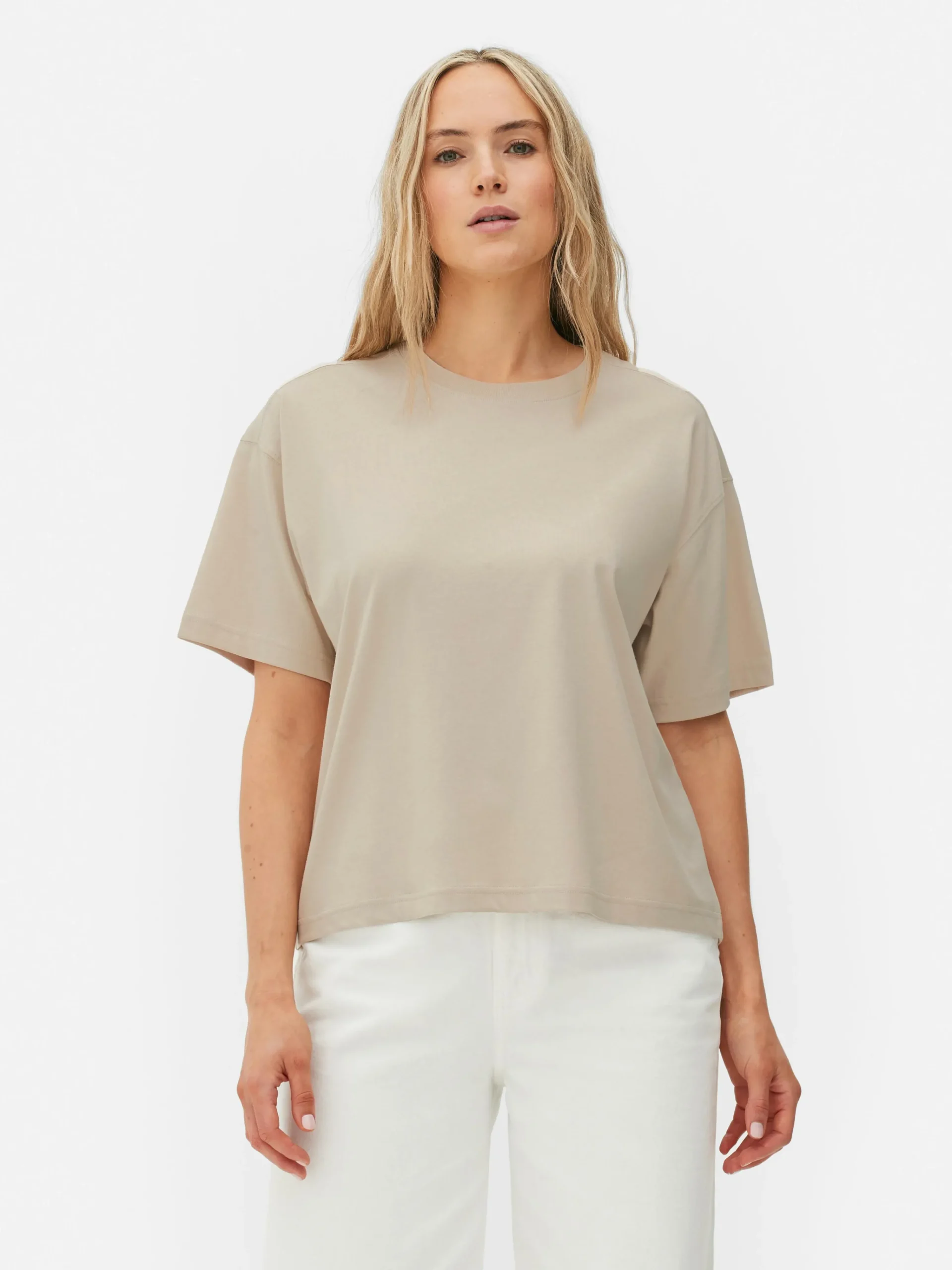 Oversized Boxy T-Shirt|Primark