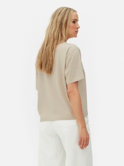 Oversized Boxy T-Shirt|Primark