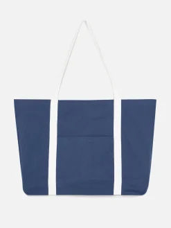 Oversized Canvas Shopper|Primark Clearance