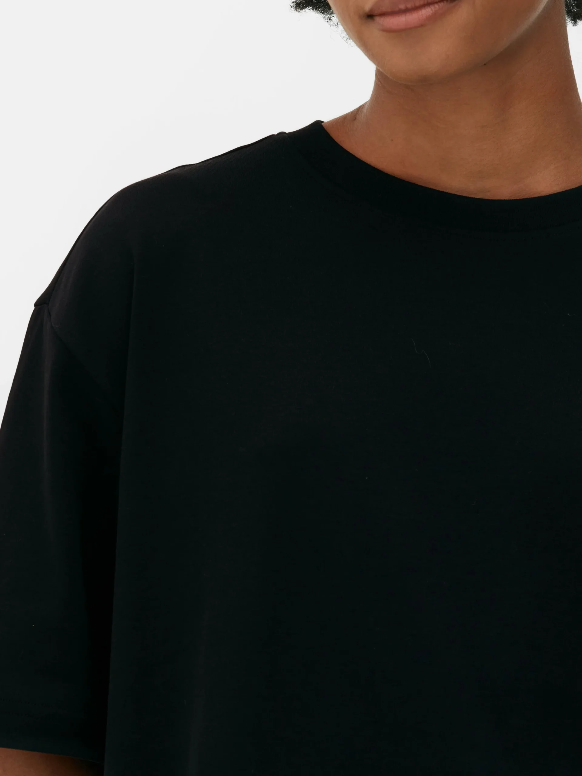 Oversized Essential Jersey T-Shirt|Primark