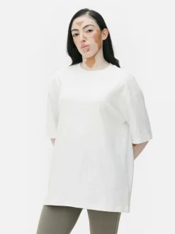 Oversized Essential Jersey T-Shirt|Primark Outlet
