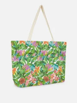 Oversized Floral Shopper|Primark Outlet