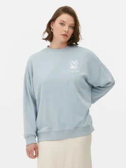 Oversized Graphic Sweatshirt|Primark Hot