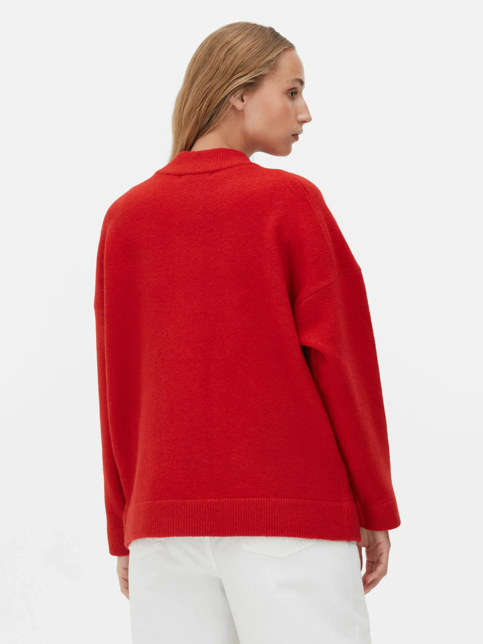 Oversized Knit Bomber Jacket|Primark Discount