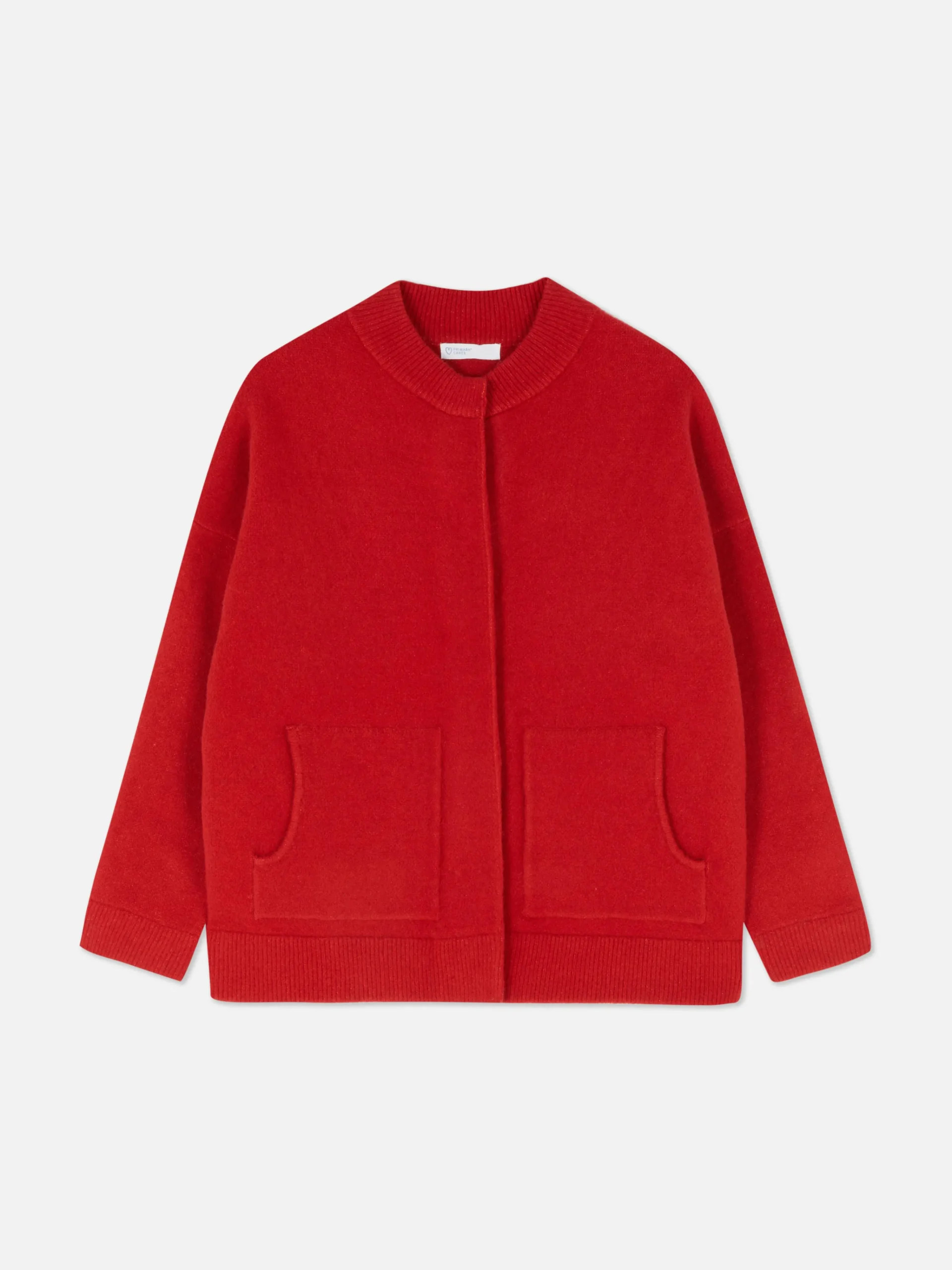 Oversized Knit Bomber Jacket|Primark Discount