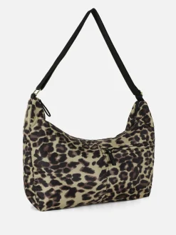 Oversized Leopard Sling Bag|Primark Sale