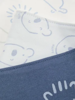 3-Pack Animal Bandana Bibs|Primark New