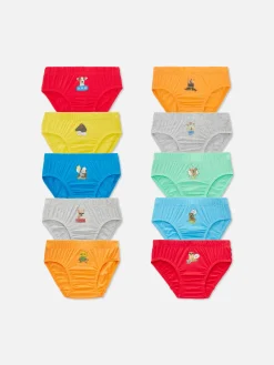 10-Pack Animal Graphic Briefs|Primark