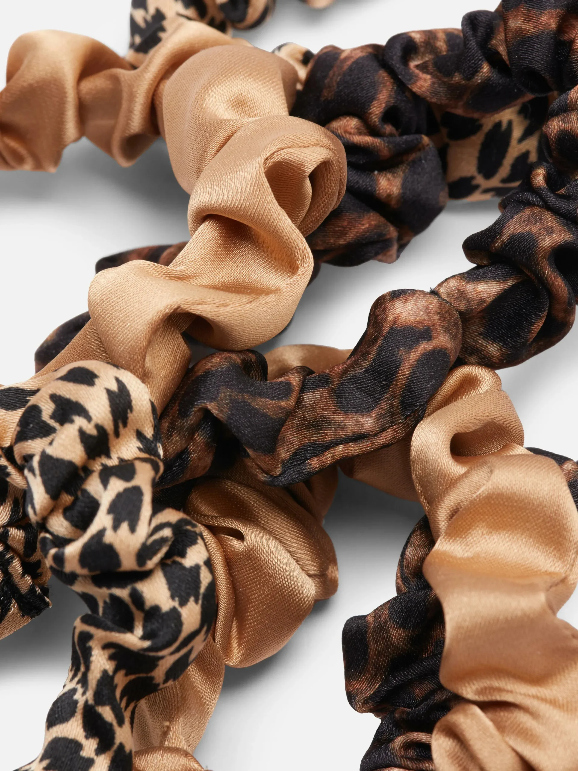 6-Pack Animal Print Micro Scrunchies|Primark New