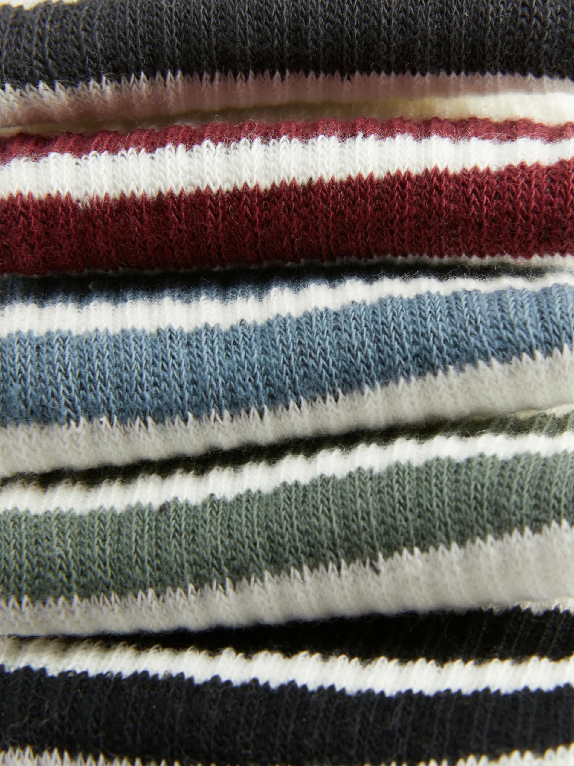 5-Pack Ankle Stripe Sports Socks|Primark New