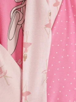 2-Pack Ballerina Graphic Pajamas|Primark Clearance