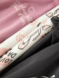 3-Pack Ballet Graphic Long Sleeve T-Shirts|Primark Discount
