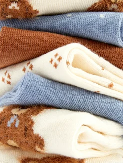 7-Pack Bear Crew Socks|Primark Sale