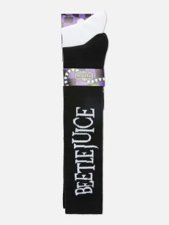 2-Pack Beetlejuice Crew Socks|Primark Sale