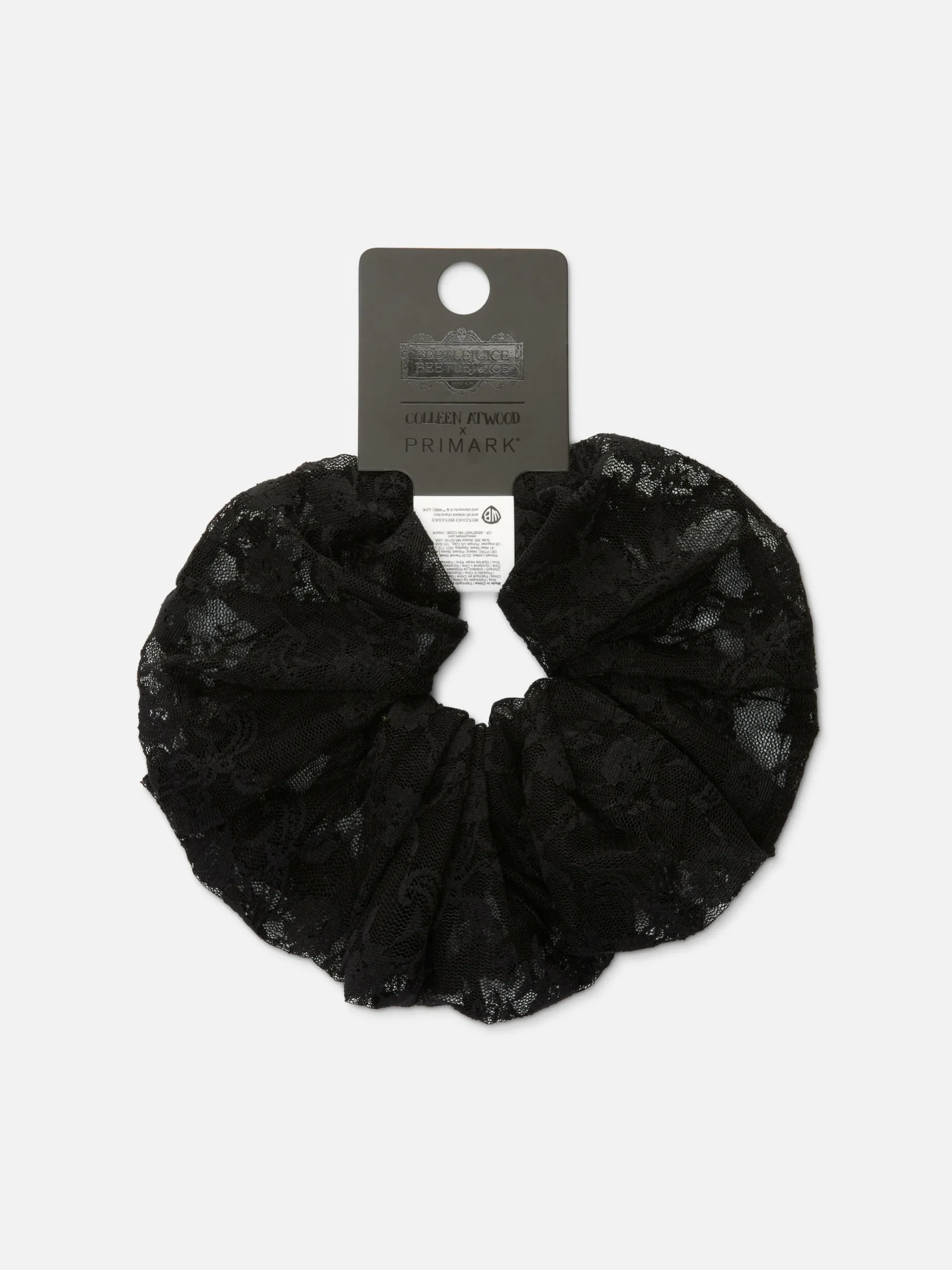 3-Pack Beetlejuice X Colleen Atwood Scrunchies|Primark Discount
