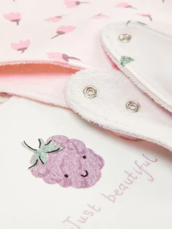 3-Pack Berry Graphic Bandana Bibs|Primark Best